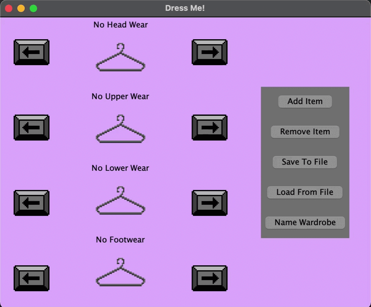 Dress Me Preview